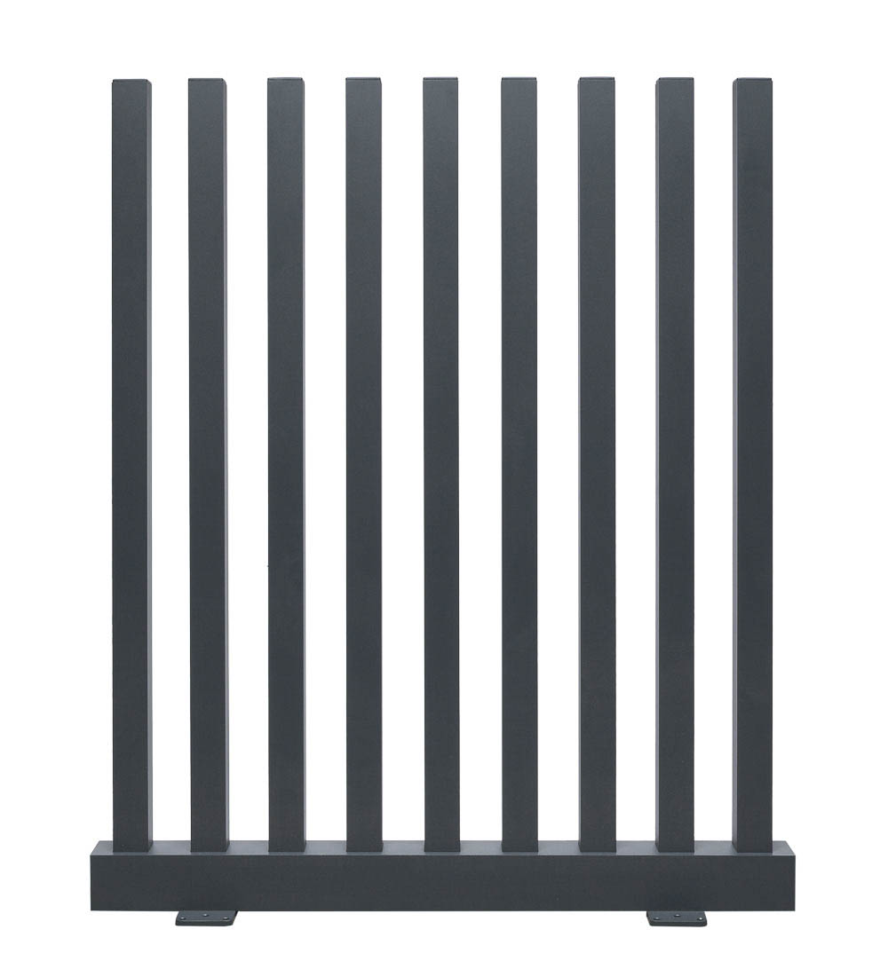 Stelenzaun MANHATTAN Alu