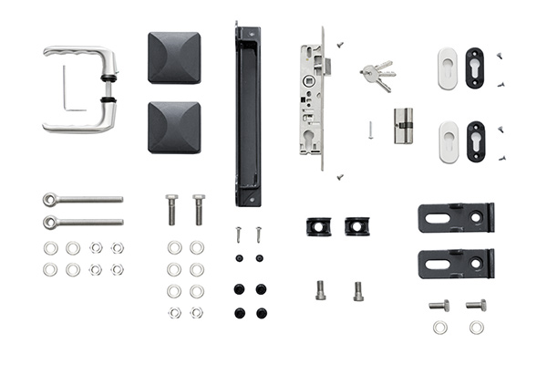 Zubehör-Set 1-flg. Gartentor VARIO compact