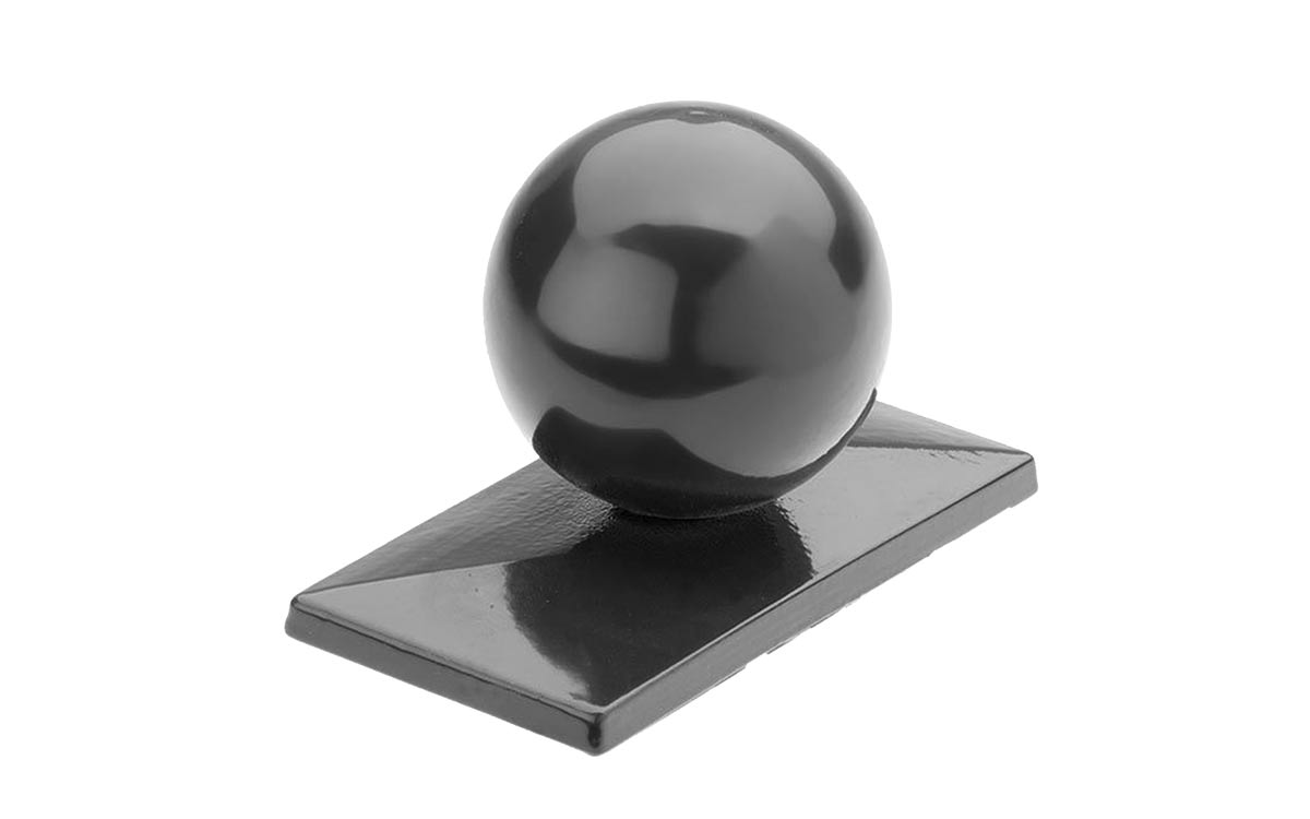 Aluminiumkappe Kugel für Pfosten HP Aluminiumkappe Kugel für Pfosten HP