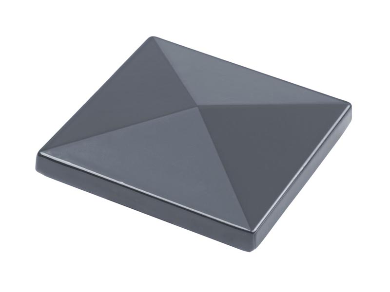 Aluminiumkappe für Torpfosten 80 x 80 mm Aluminiumkappe für Torpfosten 80 x 80 mm