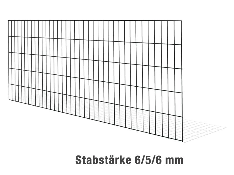 Doppelstabgitterzaun PICO 2.0