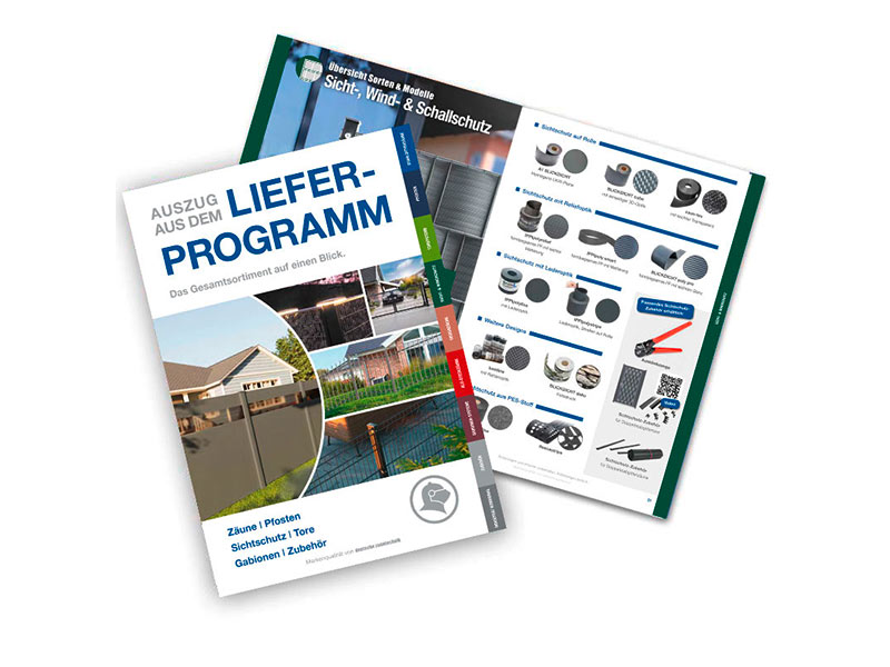 Lieferprogramm von deutsche zauntechnik