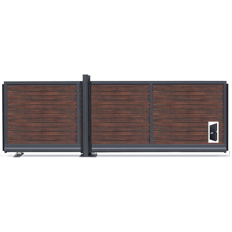 Alu-Schiebetor VIDUAL slide pure 100 Alu-Schiebetor VIDUAL slide pure 100